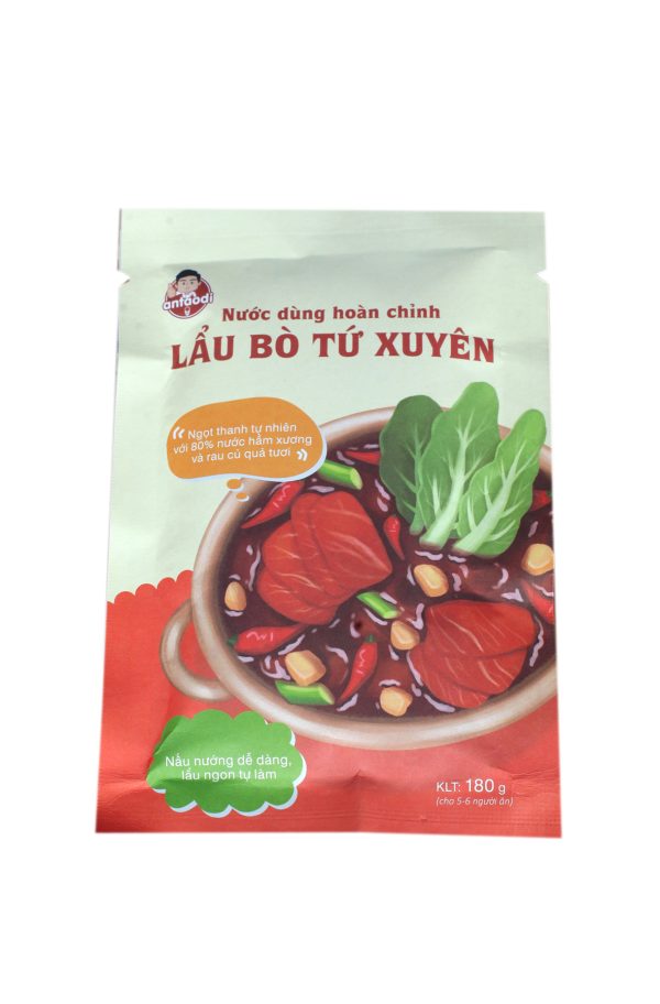 Lẩu bò tứ xuyên 180g