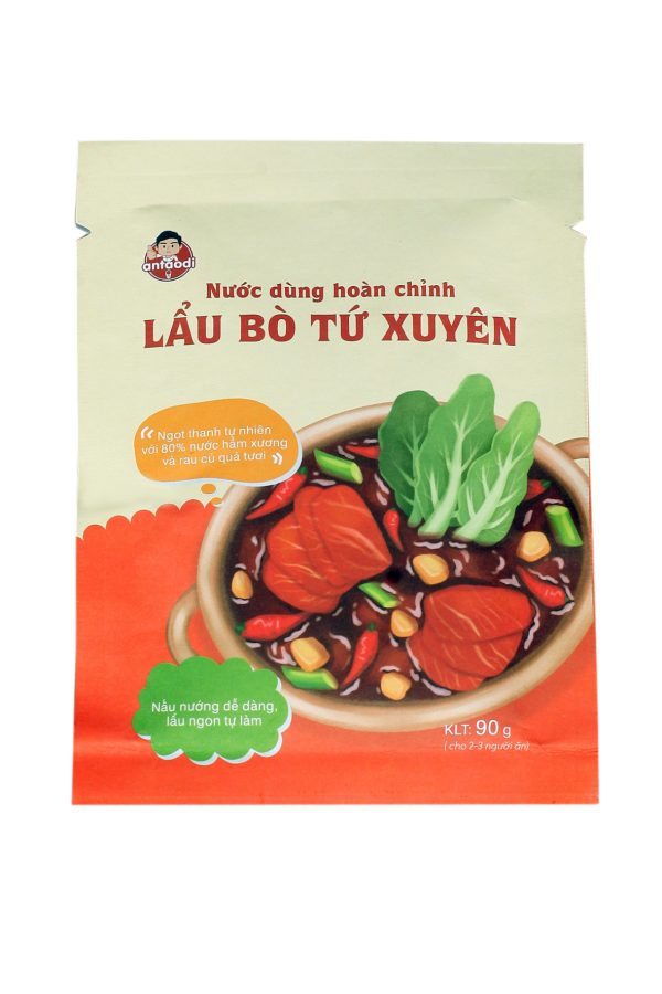 Lẩu bò tứ xuyên 90g