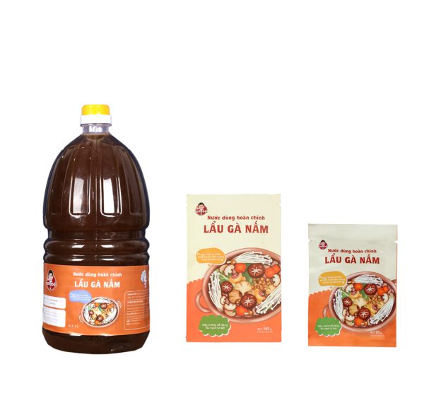 Lẩu gà nấm 90g