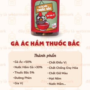 Gà ác hầm thuốc bắc