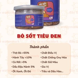 Bò sốt tiêu đen