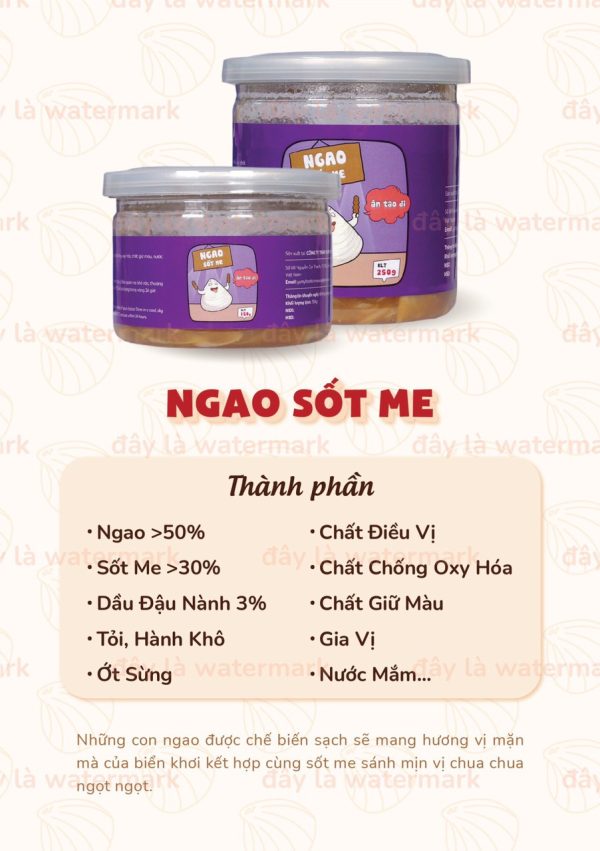 Ngao sốt me