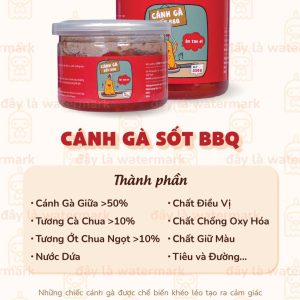 Cánh gà tốt BBQ 200g