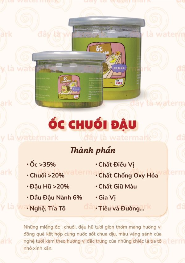 Ốc chuối đậu